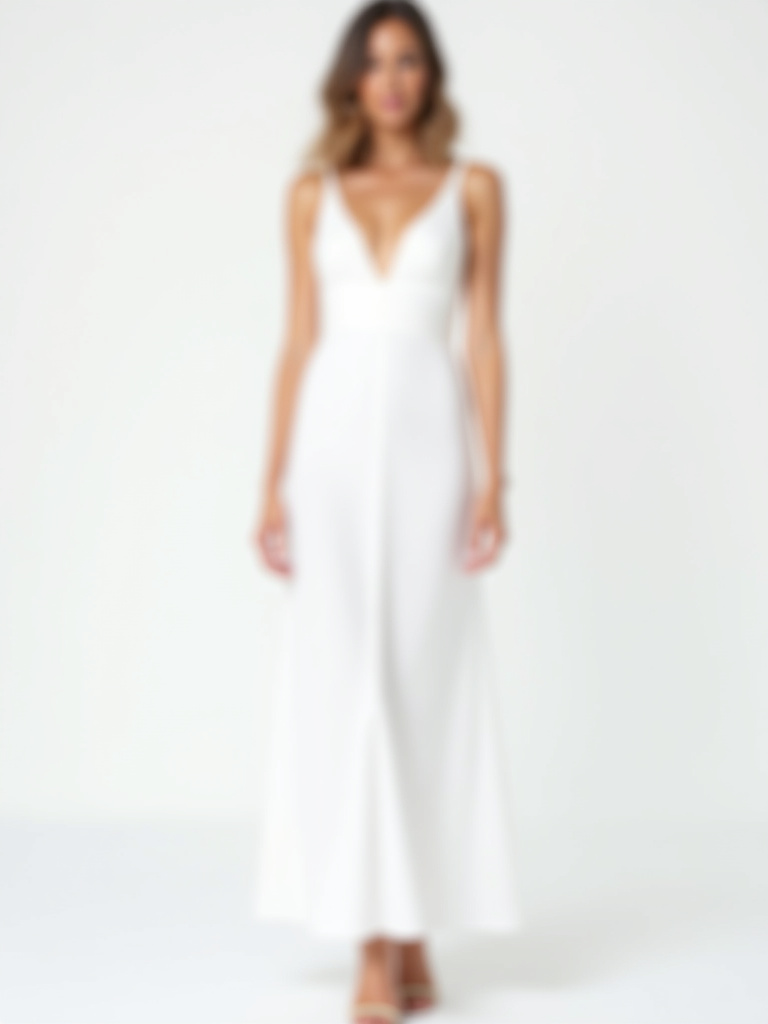 Robe longue manches longues rond 15€ au lieu de 25€
